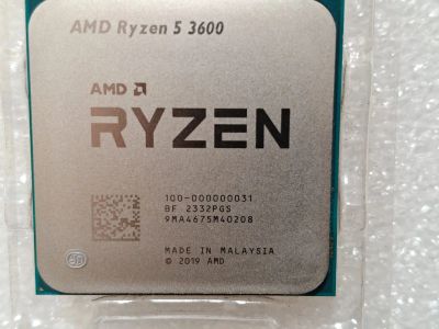 Лот: 25195334. Фото: 1. AMD AM4 Ryzen 5 3600. Процессоры