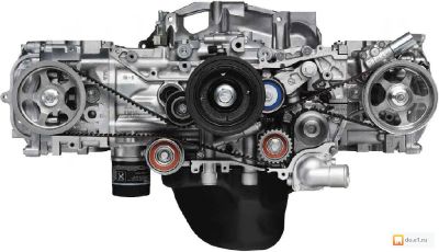 Лот: 20336913. Фото: 1. Двигатель Subaru EJ202 по запчастям. Двигатель и элементы двигателя