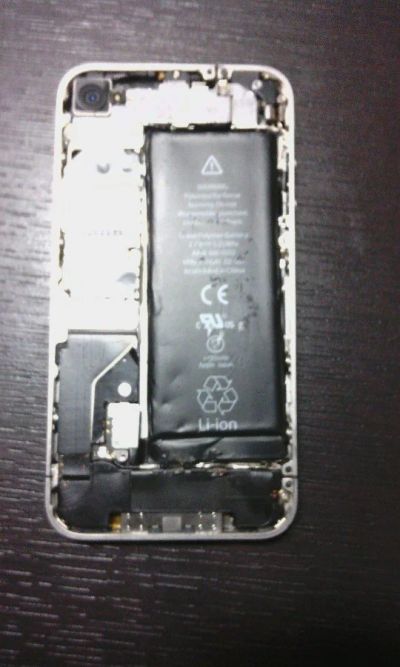 Лот: 4887057. Фото: 1. IPhone 4 нерабочий. Смартфоны