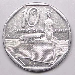 Лот: 1576829. Фото: 1. Куба. 10 сентаво 1994г. Америка