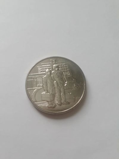 Лот: 17128571. Фото: 1. 25 рублей 2020 год самоотверженный... Россия после 1991 года
