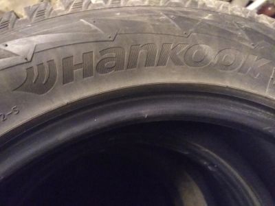 Лот: 12634650. Фото: 1. Hankook 225/55/R17 б/у, остаток... Шины