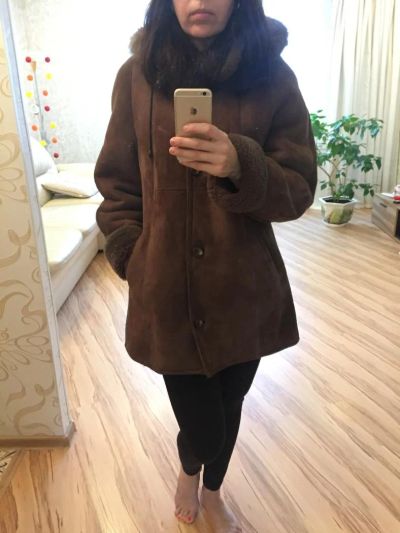 Лот: 4528100. Фото: 1. дубленка женская. Верхняя одежда