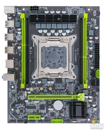 Лот: 17657888. Фото: 1. x79 v2 81b+Xeon E5-1650+snowman... Комплекты запчастей