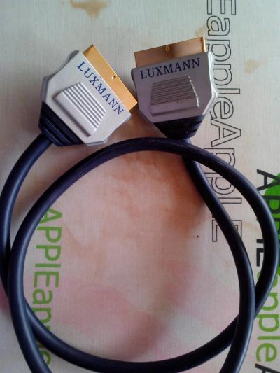 Лот: 3943367. Фото: 1. кабель скарт-скарт от luxmann. Шнуры, кабели, разъёмы