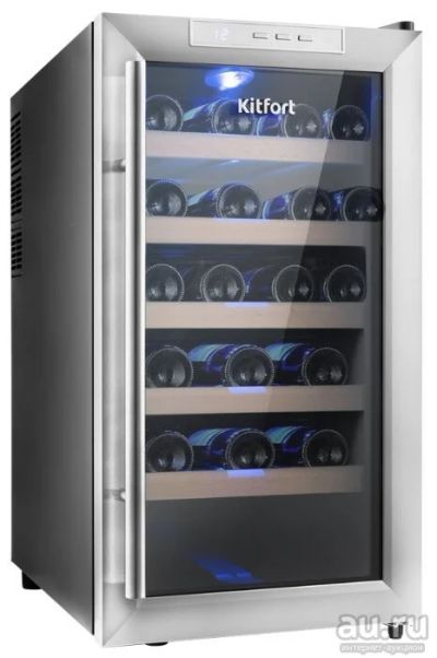 Лот: 16926342. Фото: 1. Винный шкаф Kitfort KT-2409. Холодильники, морозильные камеры