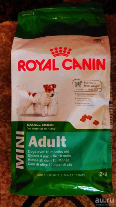 Лот: 9671007. Фото: 1. Корм Royal Canin для взрослых... Корма