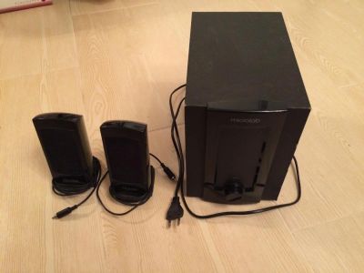 Лот: 6885620. Фото: 1. Колонки microlab 2.1. Активные акустические системы