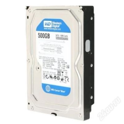 Лот: 1413661. Фото: 1. Жесткий диск HDD 500 Gb SATA WD... Жёсткие диски (HDD)