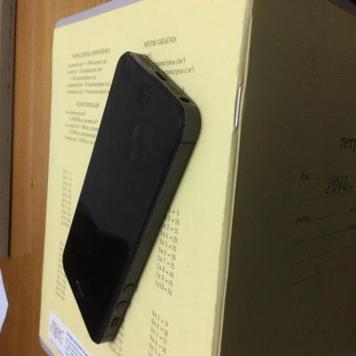Лот: 4730197. Фото: 1. iPhone 5 32 gb черный. Смартфоны
