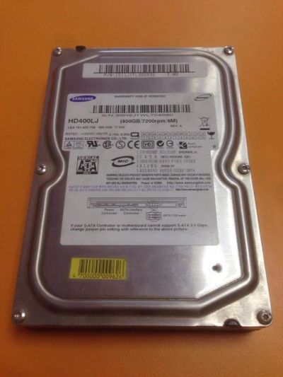 Лот: 9756786. Фото: 1. Жесткий диск SATA 400 Gb Samsung... Жёсткие диски (HDD)