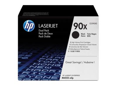 Лот: 11639458. Фото: 1. Тонер-картридж HP CE390XD (2шт... Картриджи, расходные материалы