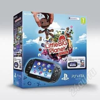 Лот: 2458948. Фото: 1. Sony PS Vita WiFi + Игра LittleBigPlanet... Консоли