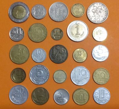 Лот: 19472008. Фото: 1. Лот 20 монет Европы. Отличное... Европа