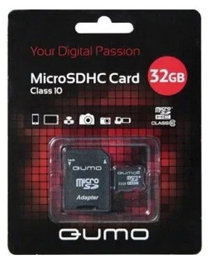 Лот: 7763216. Фото: 1. Карта памяти MicroSD 32Gb + адаптер... Карты памяти