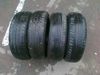 Лот: 1927409. Фото: 1. Летние шины Bridgestone 175x65xR14... Шины