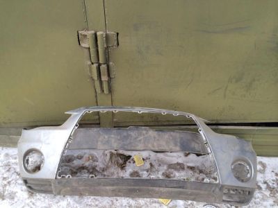 Лот: 4995475. Фото: 1. Mitsubishi outlander XL бампер... Кузов