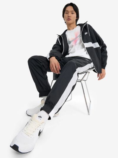 Лот: 22892387. Фото: 1. Костюм мужской Nike Nk Club, Черный. Спортивные костюмы