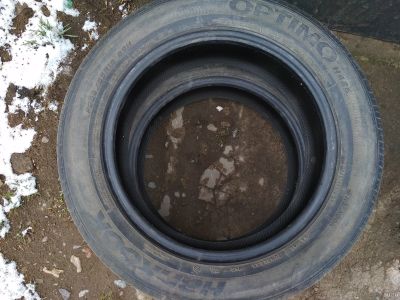 Лот: 13702621. Фото: 1. Пара летних шин Hankook Optimo... Шины