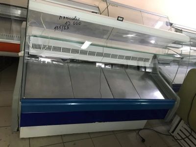 Лот: 11480272. Фото: 1. Витрина холодильная б/у Иней -158... Холодильное