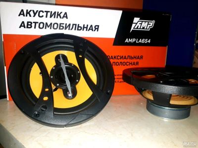 Лот: 13276831. Фото: 1. Коаксиальная акустика Amp la654. Акустика автомобильная
