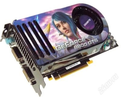 Лот: 149074. Фото: 1. GEFORCE 8800GTS. Видеокарты