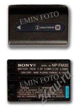 Лот: 643645. Фото: 1. Аккумулятор SONY NP-FM30 (7.2V... Аккумуляторы, зарядные