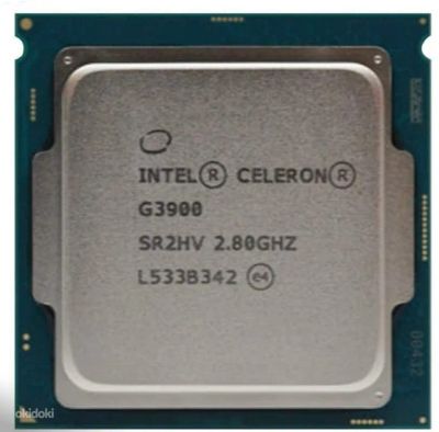 Лот: 20209016. Фото: 1. Процессор Intel Celeron G3900... Процессоры