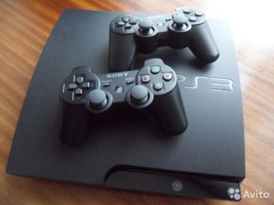 Лот: 8103051. Фото: 1. Ps3 slim. Игровые приставки, консоли