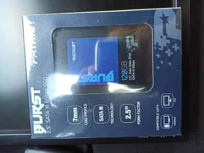 Лот: 16263827. Фото: 1. SSD 120 Gb Patriot Burst новый... SSD-накопители