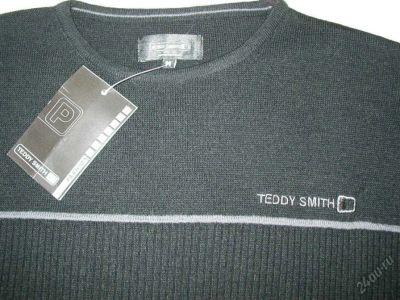 Лот: 5934702. Фото: 1. Джемпер шерсть Teddy Smith Франция... Свитеры, толстовки, худи
