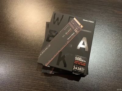 Лот: 16451897. Фото: 1. 500GB SSD WD Black SN750 M.2 NVMe... SSD-накопители