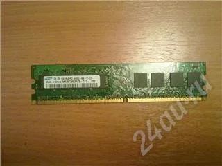 Лот: 481549. Фото: 1. Samsung 1GB DDR-2 800. Оперативная память