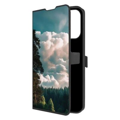 Лот: 25085953. Фото: 1. Чехол Krutoff Eco Book "Облачно... Чехлы, бамперы