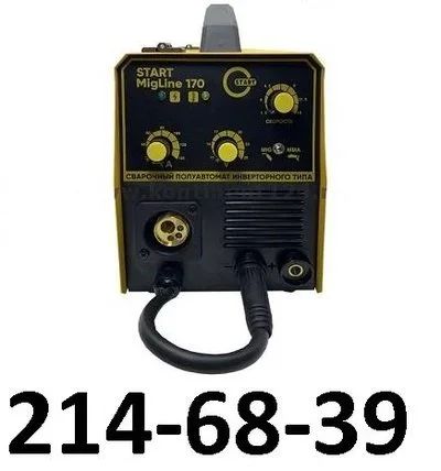 Лот: 16200063. Фото: 1. Сварочный полуавтомат START MIGLine170... Сварочные аппараты