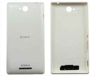 Лот: 10216398. Фото: 1. Задняя крышка Sony C C2305 белая... Корпуса, клавиатуры, кнопки