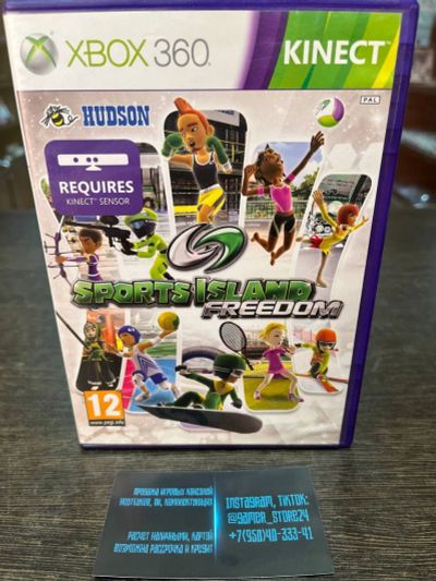 Лот: 18680151. Фото: 1. Kinect Sports Island Freedom... Игры для консолей