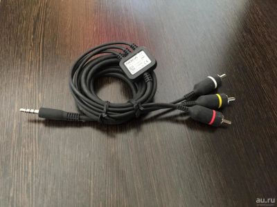 Лот: 9540145. Фото: 1. Кабел тюльпан-пальчик.Nokia. Шнуры, кабели, разъёмы