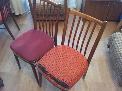 Лот: 2943411. Фото: 1. Чешские стулья. Столы, стулья, обеденные группы
