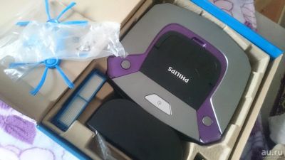 Лот: 13701396. Фото: 1. Робот пылесос Philips, почти новый. Пылесосы, паровые швабры