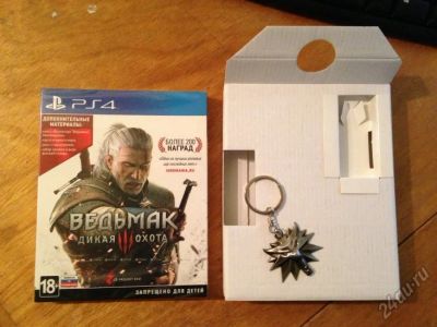 Лот: 6088969. Фото: 1. Ведьмак 3: Дикая охота [PS4... Игры для консолей