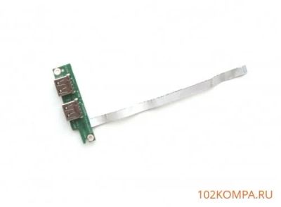 Лот: 11040381. Фото: 1. Плата с разъемами USB DA0ZR6TB6E0... Платы расширения, контроллеры, доп. порты