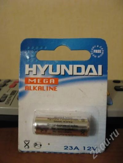 Лот: 8048. Фото: 1. Батарейка HYUNDAI (размер 23А... Красноярск