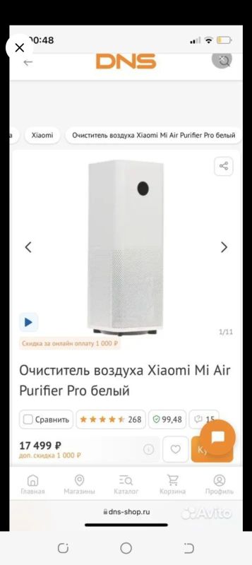 Лот: 19699915. Фото: 1. Очиститель воздуха xiaomi air... Очистители воздуха, ионизаторы