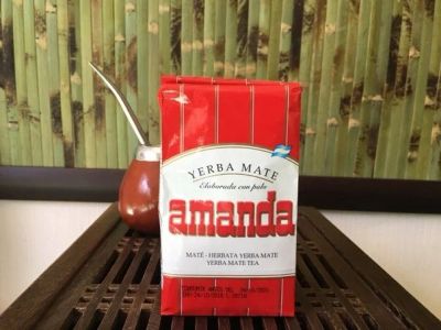 Лот: 13898035. Фото: 1. Мате Amanda Tradicional 250g. Чай, кофе, какао