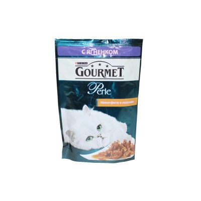 Лот: 10399042. Фото: 1. Корм Gourmet Perle Для Кошек Мини-филе... Корма