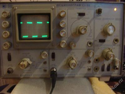 Лот: 2533337. Фото: 1. осциллограф C1-55. Контрольно-измерительное оборудование