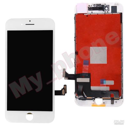 Лот: 13458804. Фото: 1. Дисплей iPhone 8 white. Дисплеи, дисплейные модули, тачскрины