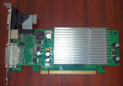 Лот: 14331426. Фото: 1. Видеокарта 256Mb GF7200GS PCI-E. Видеокарты