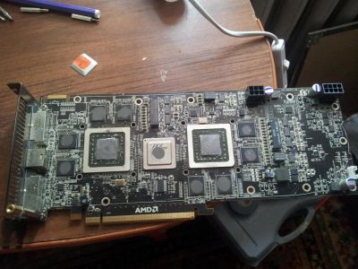 Лот: 3037284. Фото: 1. HD4870 X2 2g ddr5. Видеокарты